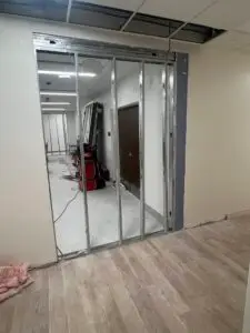 Door Relocation and Drywall Installation in Orlando