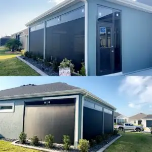Florida Room Screen Installation in Villages