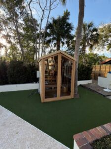 Sauna Relocation in Winter Park