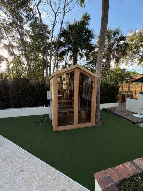 Sauna Relocation in Winter Park